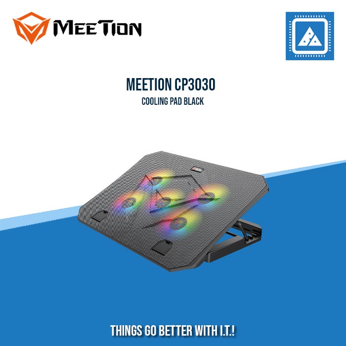 MEETION CP3030 COOLING PAD BLACK MEETION CP3030 COOLING PAD BLACK
